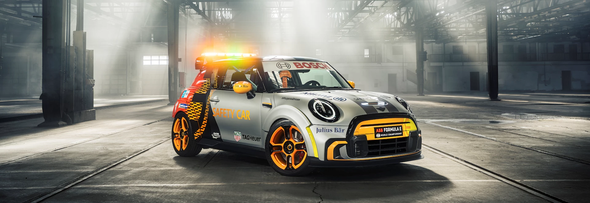 Mini reveals striking Pacesetter as Formula E’s newest safety car 